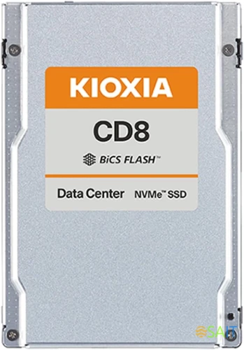 Накопитель SSD Toshiba PCIe 4.0 x4 7.68TB KCD8XRUG7T68 CD8-R Kioxia 1 DWPD