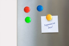 Магнит Silwerhof Classic для досок пластик ассорти d30мм круглый (упак.:6шт)