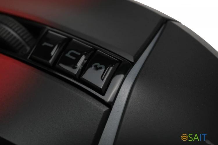 Мышь A4Tech Bloody W60 Max красный оптическая 10000dpi USB 10but