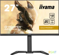 Монитор Iiyama 27" G-Master GB2790QSU-B5 черный IPS LED 16:9 HDMI M/M матовая HAS 400cd 178гр/178гр 2560x1440 240Hz DP USB 5.7кг