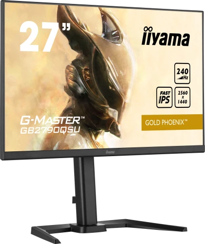 Монитор Iiyama 27" G-Master GB2790QSU-B5 черный IPS LED 16:9 HDMI M/M матовая HAS 400cd 178гр/178гр 2560x1440 240Hz DP USB 5.7кг