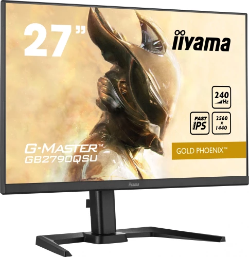 Монитор Iiyama 27" G-Master GB2790QSU-B5 черный IPS LED 16:9 HDMI M/M матовая HAS 400cd 178гр/178гр 2560x1440 240Hz DP USB 5.7кг