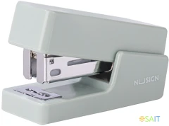 Степлер мини Deli ENS083GREEN ENS083 Linfini N10 24/6 (15листов) зеленый 15скоб металл/пластик блистер