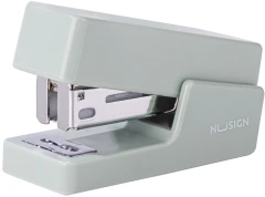 Степлер мини Deli ENS083GREEN ENS083 Linfini N10 24/6 (15листов) зеленый 15скоб металл/пластик блистер