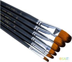 Набор кистей Deli 73894 Arte Nuevo нейлон плоск.