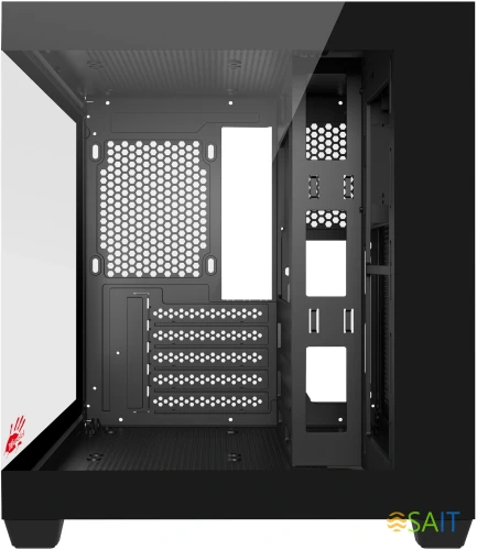 Корпус Bloody CC-121 черный без БП mATX 7x120mm 1xUSB2.0 1xUSB3.0 audio