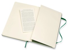 Блокнот Moleskine CLASSIC QP061K15 Large 130х210мм 240стр. клетка твердая обложка зеленый