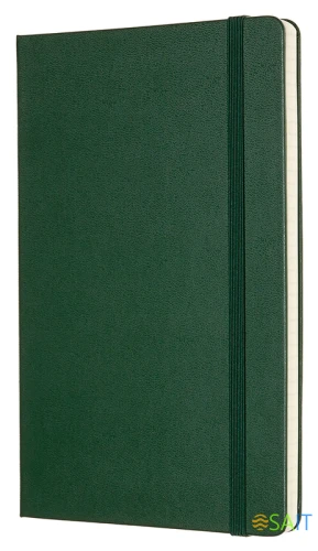 Блокнот Moleskine CLASSIC QP061K15 Large 130х210мм 240стр. клетка твердая обложка зеленый