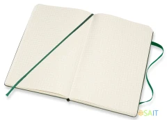 Блокнот Moleskine CLASSIC QP061K15 Large 130х210мм 240стр. клетка твердая обложка зеленый
