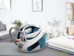 Парогенератор Tefal Express Power SV8111E0 2800Вт синий/белый