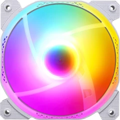 Вентилятор для корпуса Formula Cosmic 12WH FR RGB 120х120x25 белый 3-pin 4-pin (Molex) 22.3дБ Ret
