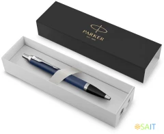 Ручка шариков. Parker IM Core K321 (1931668) Matte Blue CT M син. черн. подар.кор.