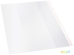 Обложка Silwerhof 382176 Монстрики для учебника с липк.сл. (набор 10шт) ПП 70мкм гладкая прозр. 280х450мм