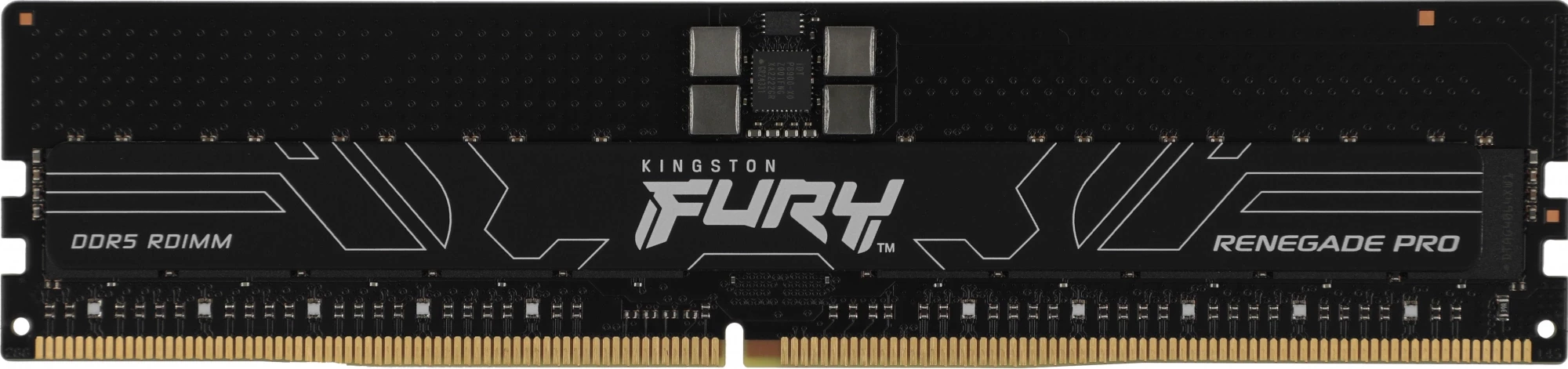 Память DDR5 32GB 6400MHz Kingston KF564R32RB-32 Fury Renegade Pro RTL PC5-51200 CL32 DIMM ECC 288-pin 1.4В kit single rank Ret