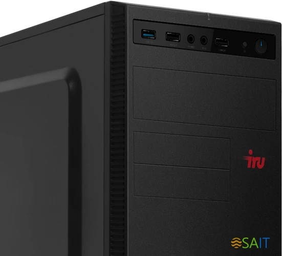 ПК IRU Corp 315 MT i3 9100F (3.6) 8Gb SSD256Gb GTX970 4Gb Free DOS GbitEth 500W черный (2018763)