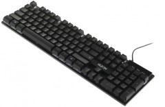 Клавиатура + мышь Defender Glion клав:черный мышь:черный/красный USB LED (45123)