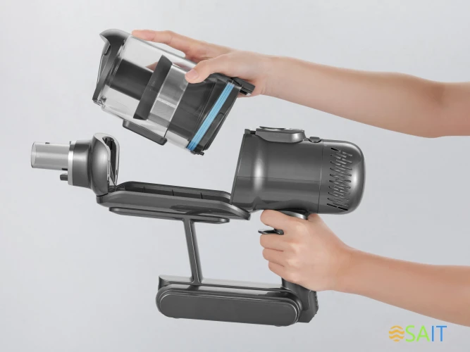 Пылесос моющий Puppyoo T12 Home Rinse 415Вт серый