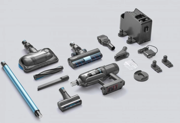 Пылесос моющий Puppyoo T12 Home Rinse 415Вт серый