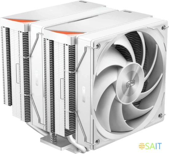 Устройство охлаждения(кулер) PcCooler RZ620 WH Soc-AM5/AM4/1151/1200/2066/1700 белый 4-pin 28-32dB Al+Cu 275W Ret (RZ620-WHNWNX-GL)