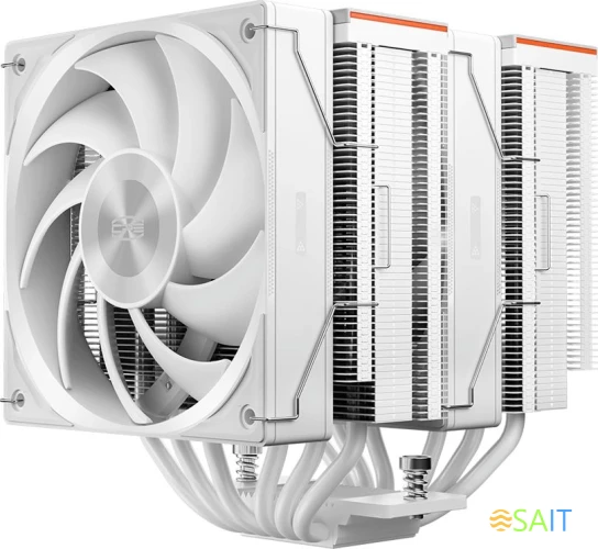 Устройство охлаждения(кулер) PcCooler RZ620 WH Soc-AM5/AM4/1151/1200/2066/1700 белый 4-pin 28-32dB Al+Cu 275W Ret (RZ620-WHNWNX-GL)