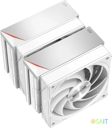 Устройство охлаждения(кулер) PcCooler RZ620 WH Soc-AM5/AM4/1151/1200/2066/1700 белый 4-pin 28-32dB Al+Cu 275W Ret (RZ620-WHNWNX-GL)
