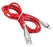 Кабель Digma LIGHT-1.2M-RED USB (m)-Lightning (m) 1.2м красный