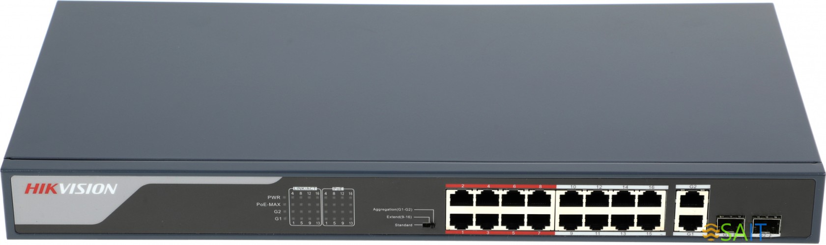 Коммутатор Hikvision DS-3E0318P-E(C)