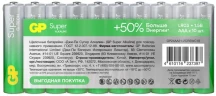 Батарея GP Super Alkaline 24AA21-2CRSWC10 AAA (10шт) спайка