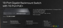 Коммутатор TP-Link TL-SG1218MP (L2) 18x1Гбит/с 2xКомбо(1000BASE-T/SFP) 16PoE+ 250W неуправляемый