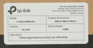 Коммутатор TP-Link TL-SG1218MP (L2) 18x1Гбит/с 2xКомбо(1000BASE-T/SFP) 16PoE+ 250W неуправляемый