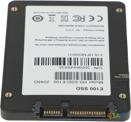 Накопитель SSD Hikvision SATA-III 2TB HS-SSD-E100/2048G HS-SSD-E100/2048G Hiksemi 2.5"