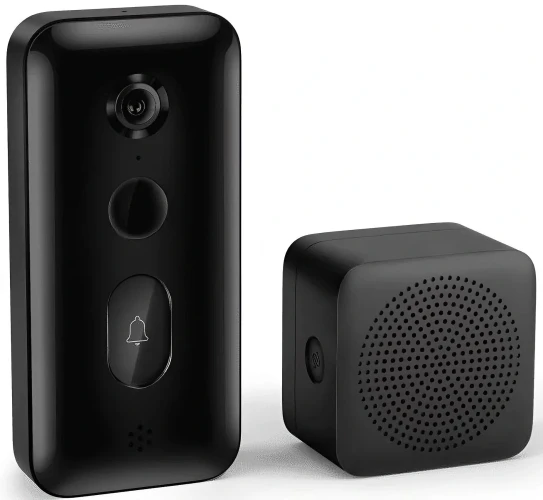 Видеозвонок Xiaomi Smart Doorbell 3 черный