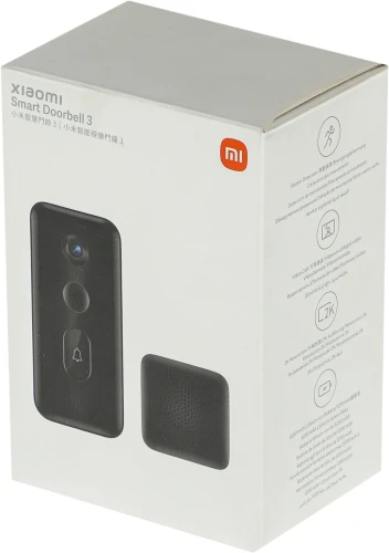 Видеозвонок Xiaomi Smart Doorbell 3 черный
