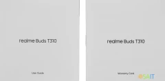 Гарнитура внутриканальные Realme Buds T310 черный беспроводные bluetooth в ушной раковине (6941764436886)