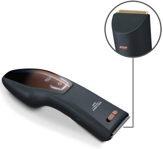 Машинка для стрижки Beurer HR5000 черный (насадок в компл:2шт)