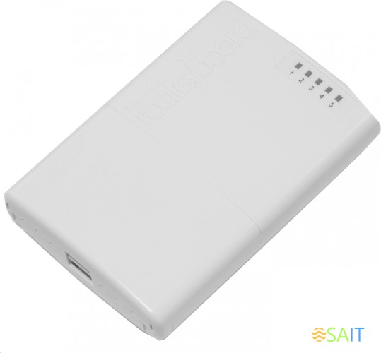 Маршрутизатор MikroTik PowerBox (RB750P-PBR2) 10/100BASE-TX белый