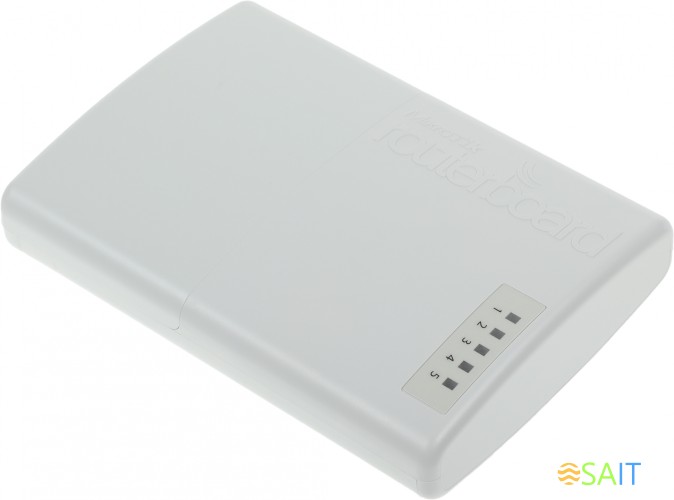 Маршрутизатор MikroTik PowerBox (RB750P-PBR2) 10/100BASE-TX белый
