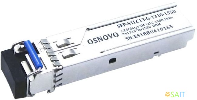 Модуль Osnovo SFP-S1LC13-G-1310-1550