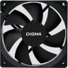 Вентилятор для корпуса Digma DFAN-90 90х90x25 черный 3-pin 4-pin (Molex) 23дБ Ret