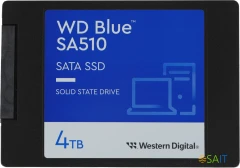 Накопитель SSD WD S SATA-III 4TB WDS400T3B0A Blue SA510 2.5"