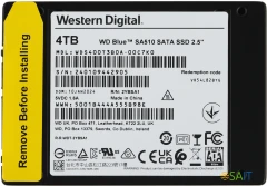 Накопитель SSD WD S SATA-III 4TB WDS400T3B0A Blue SA510 2.5"