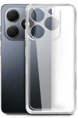 Чехол (клип-кейс) BoraSCO для Tecno Spark 20 Silicone Case прозрачный (72688)