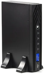 Источник бесперебойного питания Бастион SKAT-UPS 1000-RACK-ON-2X9 900Вт 1000ВА черный