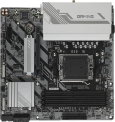 Материнская плата Gigabyte B650M GAMING PLUS WIFI Socket AM5 AMD B650 4xDDR5 mATX AC`97 8ch(7.1) 2.5Gg RAID+HDMI+DP