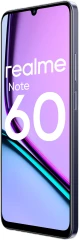 Смартфон Realme RMX3933 Note 60 128Gb 6Gb черный моноблок 3G 4G 2Sim 6.74" 720x1600 Android 14 32Mpix 802.11 a/b/g/n/ac GPS GSM900/1800 GSM1900 A-GPS microSD max2048Gb