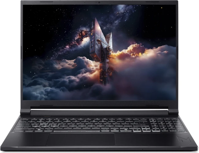 Ноутбук Acer Nitro V 16S ANV16S-71-58YF Core 5 210H 16Gb SSD1Tb NVIDIA GeForce RTX 5060 8Gb 16" IPS WQXGA (2560x1600) без ОС black WiFi BT Cam (NH.U28CD.001)
