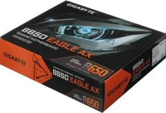 Материнская плата Gigabyte B650 EAGLE AX Socket AM5 AMD B650 4xDDR5 ATX AC`97 8ch(7.1) GbLAN RAID+HDMI+DP