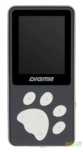 Плеер Hi-Fi Flash Digma S4 8Gb черный/серый/1.8"/FM/microSDHC