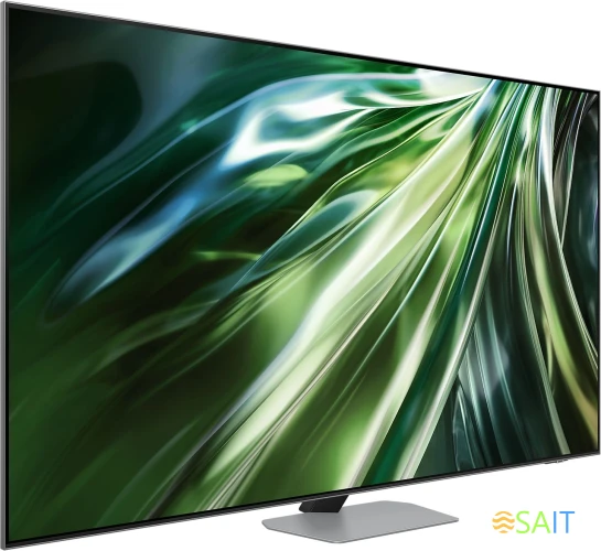 Телевизор QLED Samsung 65" QE65QN90DAUXRU Series 9 черненое серебро/серебристый 4K Ultra HD 120Hz DVB-T2 DVB-C DVB-S2 USB WiFi Smart TV