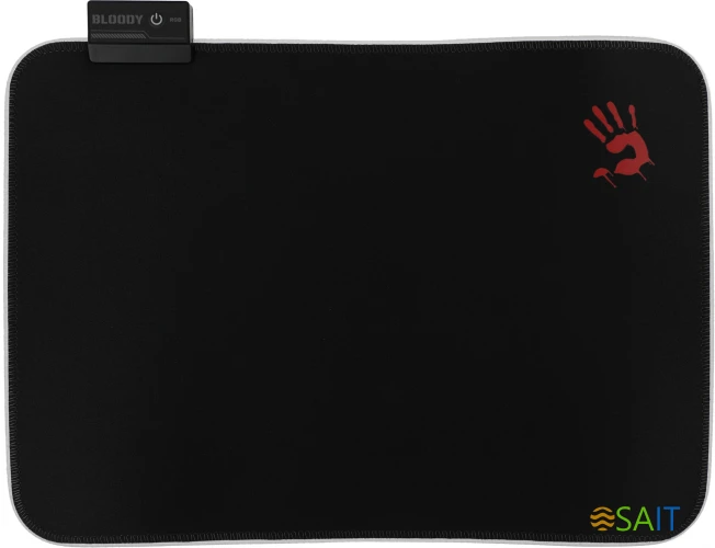 Коврик для мыши A4Tech Bloody MP-35N Средний черный 350x250x4мм